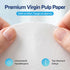 Pack 100 Count (10 10-Packs) Rockland Guard Disposable Toilet Seat Covers - Flushable Paper Travel - Resealable