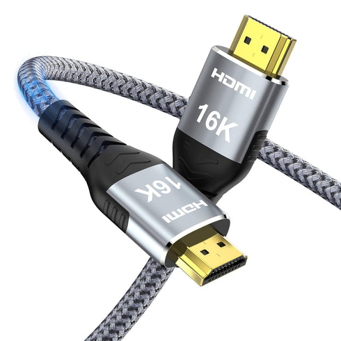 16K 10K 8K HDMI 2.2 Cable 10FT, 96Gbps Ultra High Speed 16@60Hz