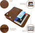 Jajmo Legacy Premium Top Grain Leather Laptop Sleeve - Fits 15” Laptops - Vintage Style Messenger Bag
