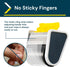 Excell Safeguard Packing Tape Dispenser - 2" Wide with Retractable Blade Cover, Ideal for Shipping and Sealing