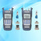 Fiber Optic Tester 3 in 1 - Optical Power Meter & Visual Fault Locator with LED Lighting, 2pcs