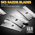 DIYSELF Razor Blade Scraper, Glass Scraper with Extra Blades for Kitchen Cleaning and Precision