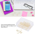 Zerodis Airplane Shaped Paper Clips, 100Pcs Mini Cute Paperclips Portable Electroplated Metal Office Clips for Document Sorting and Organizing Office School Home Desk by Zerodis