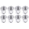 Magnetic Hooks 170lbs Heavy Duty Neodymium Magnet Carabiner for Hanging (170LBS-8PACK)