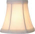 Aspen Creative 30035-2A, 3" 5" 4-1/2" Set 2 Bell Clip-On Chandelier Lamp Shade, Off-White, Top x Bottom x Slant Height