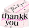 RYIGYWE 50PCS Customer Thank You Cards Thank You for Supporting My Small Business