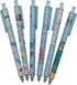 Maydahui 42 PCS Blue Sea Animal Gel Pens, Cute Kawaii Retractable Printing Pens for School Party Students