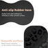 Black Leopard Ergonomic Wrist Rest Pad + Cute Mouse Pad + Cup Coaster, 3Pcs Memory Foam Desktop Supply Set for Office