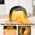 Desk Mouse Pad Hand Warmer, 110v 100w Heated Mouse Pad, Energy Efficient Ceramic Office Desk Heater - Black