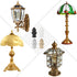 PATIKIL 33 16mm 2 Set x Lamp Finials Caps Knob, Solid Lamp Shade Top Decoration Screw Cap Nuts with Brass Reducing