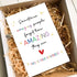 Qiavor Amazing People Thank You Card for Friends Coworker, Funny Appreciation Gift for Teacher Pastor Nurse Doctor