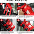 Ohleats Roll Bar Fire Extinguisher Holder, Adjustable Fire Extinguisher Mount Strap with American Flag Pattern, Car
