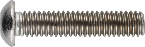 Hillman 44018 Stainless Steel Button-Head Socket Cap Screws, 5 pieces, 3/8"-16 x 1", Zinc