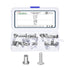 METALLIXITY Crib Screws Replacement Set(M6-1x20mm) 20Pcs, Stainless Steel Connector Bolts M6 Screw Barrel