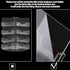 Qunclay Acrylic Business Card Holder, Multi Slot Card Organizer, Plastic Rotating Business Card Holders Clear (24