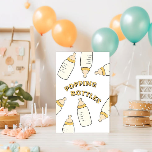 Heollaok Funny Baby Shower Card, Cute Baby Card, New Born Cards Gifts for New Mom Dad, New Babys Congratulations
