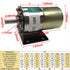 Bringsmart Micro Geared Motor 12V 200rpm with Bracket, Centric Output Shaft, 37mm Diameter Gearbox, Large Torque Motor