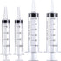 Frienda Large Plastic Syringe 4 Pack, Measuring Syringe Tools for Multiple Uses (20 ml and 60 ml)