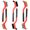 JJUNW 8Pcs Nylon Cleaning Brushes, Steel Wool Brush, Crevice Cleaning Brushes Wire Brush