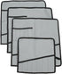 HERSENT Heavy Duty Oxford Tool Roll Pouch Wrench Holder Organizer Bag With 12