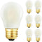 Dimmable E26 Globe Bulb,Frosted LED Edison Short Small Light Bulb 2W Equal