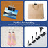 BainGesk 210 pcs Binder Clips Assorted Sizes, X Large to Micro Metal Paper Clips for Office Home School Supplies