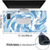 Fluid Pattern XXL Mouse Pad, Super Thick Waterproof Large Gaming Mousepad with Non-Slip Base