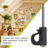 BeneLabel 60 Pack Q-Hanger, Christmas Lights Hanger Hooks, Easy Release Outdoor Wire and Fairy Lights for New Year Party