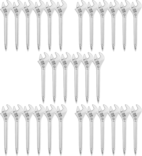 Students Ballpoint Pens, 30 Pcs Wrench Shaped Fountain Pen for Note Taking and Student Supplies