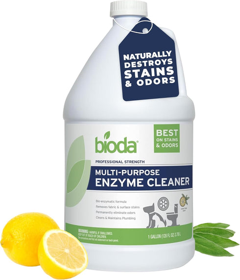 Bioda Multi-Purpose Probiotic Enzyme Cleaner and Deodorizer | Professional Strength | Trash