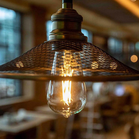 6 Packs ST58 LED Edison Bulbs, 4 Watt Vintage, 2700K Warm White, 40 Watts Equivalent, E26 Base, Dimmable