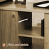 4pcs Set, Lurrose Furniture Drawer Slides and Plastic Guide Accessories Side Mount Drawer Tracks for Cabinet, Dresser