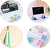 Binder Clips - Assorted Sizes, 100 Count, X Large, Large, Medium, Small, Mini Paper Clamps for Office, Home, and School