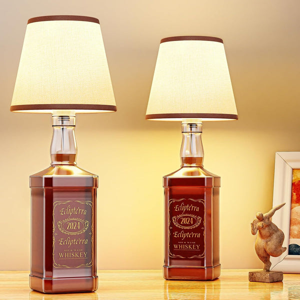 Cordless Bottle Lamp Shade Wireless RGB LED Wine Bottle Lamp with 3