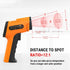 ThermoPro TP30 Infrared Thermometer Gun, Laser Temperature Gun for Cooking, HVAC, Adjustable Emissivity