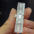 50Pcs Butt Terminals 1 to 1 Inline Electrical Lever Wire Connectors Kit for 28-12 AWG (Orange)