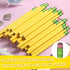 Fainne 102 Pcs Jumbo Pencils and Sharpeners Set, Large Fat Pencils for Kids, School, Office