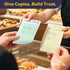 1000 (20 2 FMP Brands Double Part Guest Check for Servers, Server Note Pads Sheets Pads), Server Books for Waitress