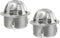 PATIKIL Dome Gutter Guard Filter, 2 Pack 304 Stainless Steel Downspout Strainer for Stops Leaves Debris, Fits 1.8-2 Inch