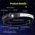 LED Headlamp Rechargeable 2PCS, 230 COB Super Bright Head Lights for Work, Hiking, Running, Camping Gear