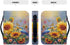 Sunflower Hummingbird Bible Cover Case, PU Leather Waterproof Protector with Handle, Large Size Tote Bag
