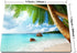 Smooffly Gaming Mouse Pad, Tropical Palm Tree Beach Blue Sea Non-Slip Rubber Gaming Mouse Pad