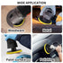 100PCS Angle Grinder Sanding Discs, 4 Inch Hook and Loop Backing Pad with 8MM Drill Adapter for Polishing