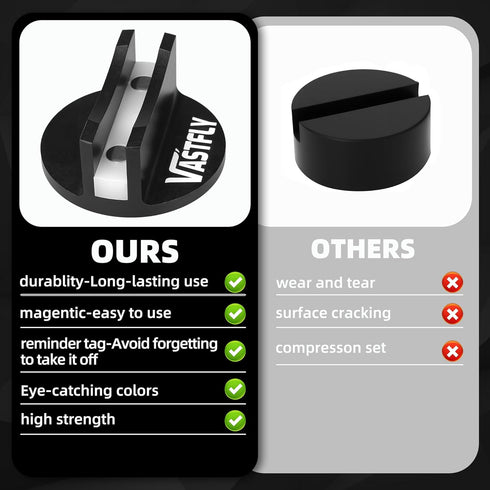 Pinch Weld Jack Pad, Universal Magnetic Jacking Puck for Frame Rail, Car SUV Truck Pickup Sedan MPV Wagon Oil Change