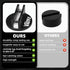 Pinch Weld Jack Pad, Universal Magnetic Jacking Puck for Frame Rail, Car SUV Truck Pickup Sedan MPV Wagon Oil Change