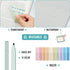 Book Annotation Kit, 1200 Sheets Transparent Sticky Notes, Index Tabs, and 12 Pcs Aesthetic Highlighter Set