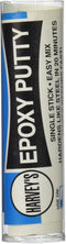 Harvey 44150 Epoxy Putty, 2 Oz, Plastic Tube, Gray/Beige, Solid, Sulfurous