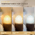 3 Bedside(Bulb Paper Lantern Lamp, Japanese Paper Table Lamp with Color, Cute Wabi-Sabi Rice Paper Lamp for Desk