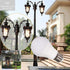 Dusk to Dawn LED Outdoor Light Bulb, 7W Daylight White, Auto on/Off Photocell Sensor, 60 Watt Equivalent, 3-Pack