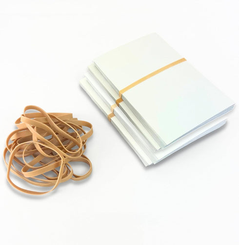 UPG22964PK2 Rubber Bands - Upgrade Office Supply, Size #64 (3-1/2" x 1/4"), 4 oz. Boxes (2 Pack), Natural Crepe